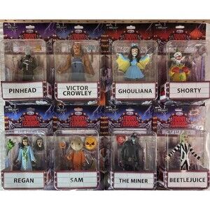 Lot of 8 - NECA Toony Terrors Monster Figures Action Figures - New & Sealed